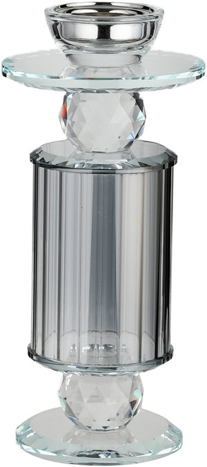 مبخرة زجاج السيف غاليري، 9.5x9.5x28.5 سم - شفاف product image 2