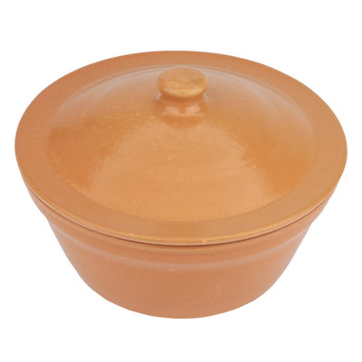 Al Saif Gallery Pottery Bowl, 22 cm - Brown product image 2