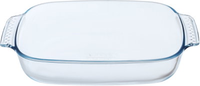 طقم صواني زجاج بايركس، 4 قطع، مستطيل - شفاف product image 4