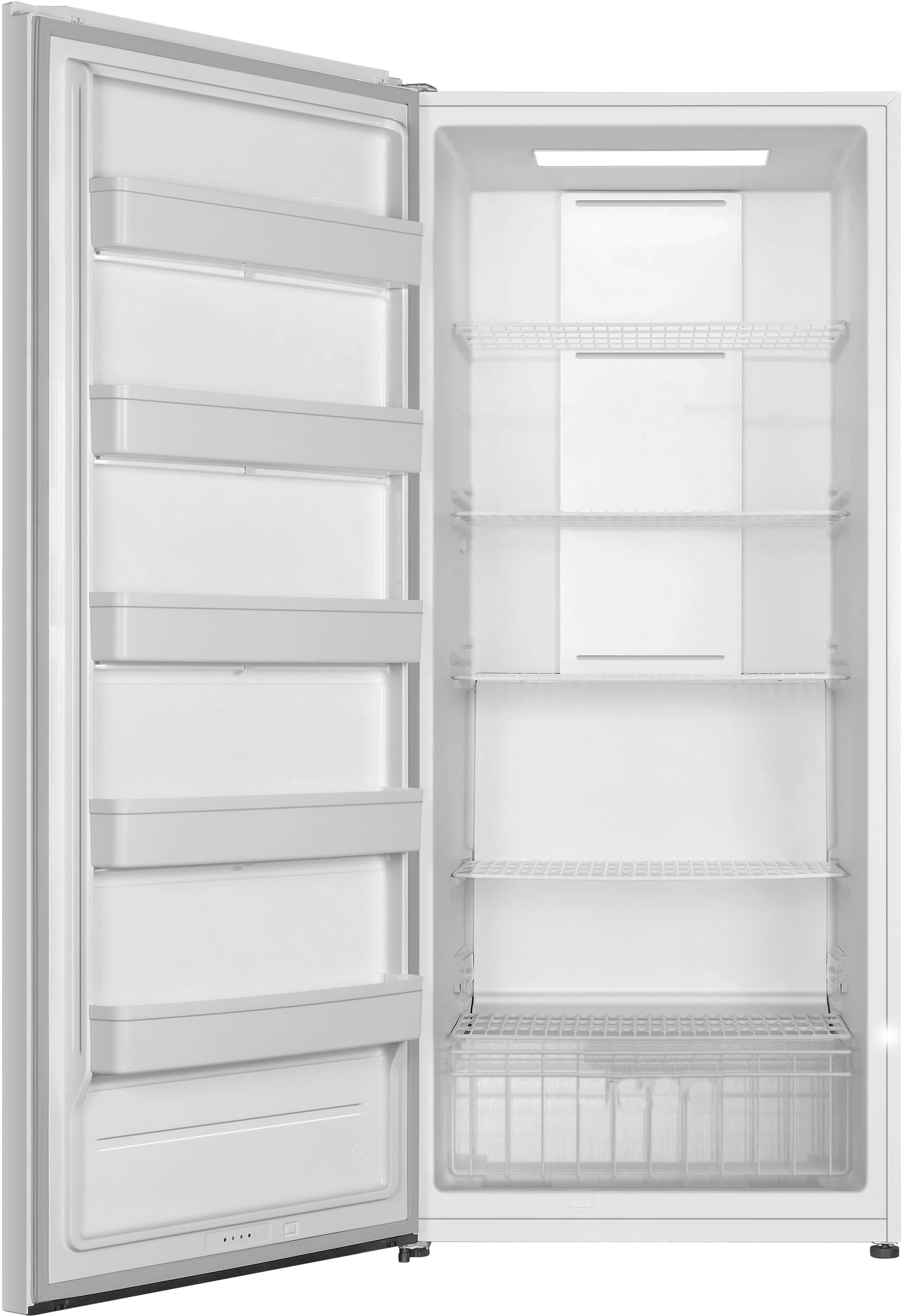 Edison Edif590Inv No Frost Vertical Freezer, 592 Liters, 20.9 Feet, Convert To Fridge, Inverter - Silver product image 2