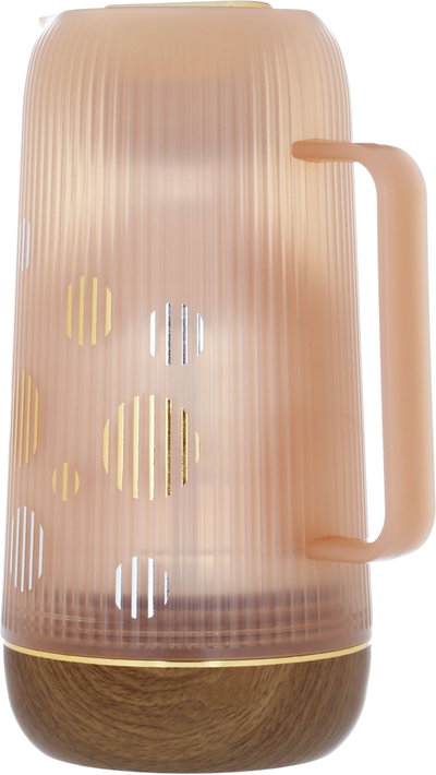 Glory Harmony Pro Thermos, 1 liter, thermal glass inner container, plastic outer shell - light brown product image 3