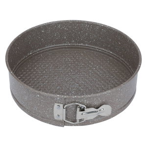 صينية تشيز كيك كيك جرانيت السيف غاليري، 24سم، دائري- رمادي product image 2