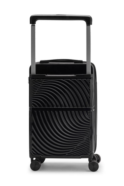 طقم شنط سفر بولي كربونات ليمرا، 20 24 بوصة، 4 عجلات، بزاوية 360 درجة، OT-9004 - اسود product image 5