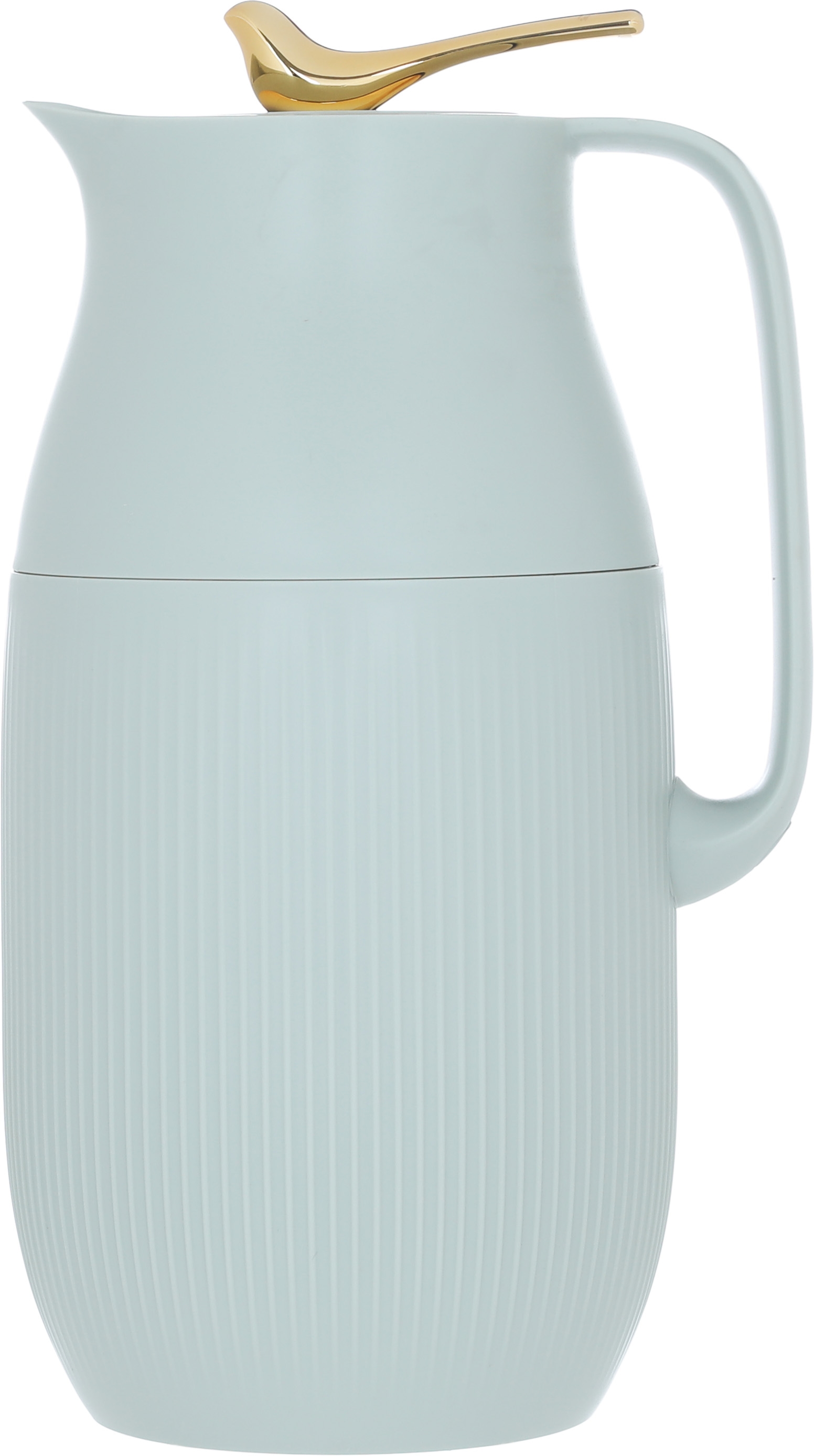 Al Saif Gallery Royal 6 thermos, 1.6 liters, glass inner container, plastic outer shell - light green product image