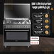 Edison Edgs-90-4 Gas Cooker, 5 Burners, 60X90 Cm - Silver product image 5