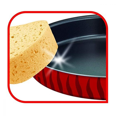 طقم صواني فرن تيفال ريد فلام، 34+30 سم، دائري، قطعتين - أحمر product image 3