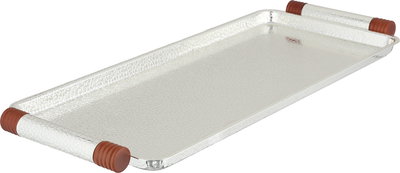 طقم تمريات مع طوفرية ستانلس ستيل السيف غاليري، 3 قطع، غطاء معدني - فضي بني product image 2