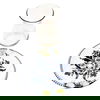 طقم تقديم بيالات شاي فناجين قهوة زجاج السيف غاليري، 12 قطعة - ملون product image 2