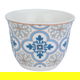 Al Saif Gallery Blue Patterned Porcelain Arabic Coffee Cups Set, 12 Pieces - White product image 1