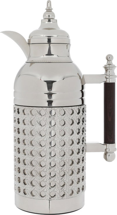 Al Saif Gallery Sarah thermos set, 1 liter, thermal glass inner container, steel outer shell - silver product image 7