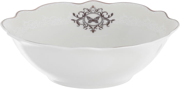 طقم سفرة بورسلان السيف غاليري، 65 قطعة، نقش كلاسيكي - ابيض product image 14