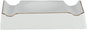 Al Saif Gallery Porcelain Dinnerware Set, 86 Pieces, Linear Designs - White and Gold product image 2