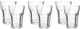 Al Saif Gallery glass cups set, 6 pieces - clear product image 1