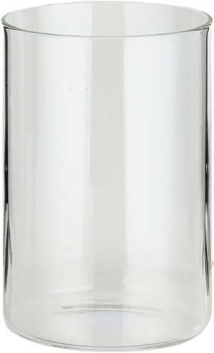 Al Saif Gallery Stainless Steel Glass Spice Jar, Lid, Round, 10X10X18 Cm - Transparent Silver product image 2