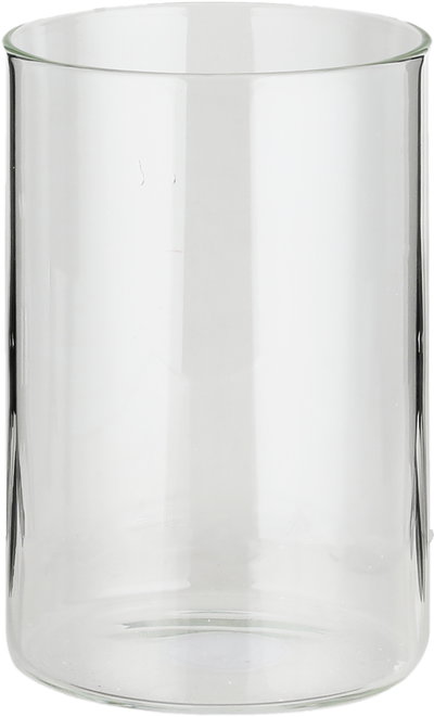 Al Saif Gallery Stainless Steel Glass Spice Jar, Lid, Round, 10X10X18 Cm - Transparent Silver product image 2