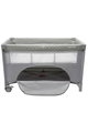 سرير اطفال فان مومنت، 125×65 سم، قابلة للطي - رمادي product image 4