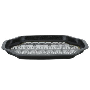 Al Saif Gallery metal tray, 10×192×160 - black product image