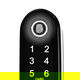 Hume Electronic Door Lock, 24x7 cm, Bluetooth - Black product image 5