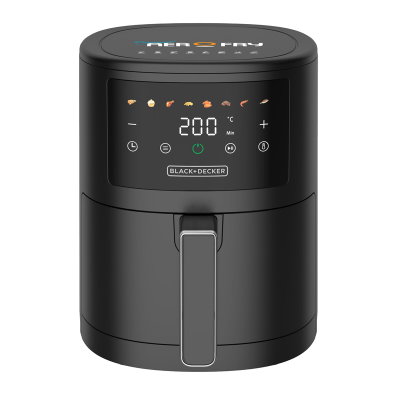 قلاية هوائية بلاك اند ديكر، 1500 واط، 3.5 لتر، 8 برامج، AF3500-B5 - اسود product image 2