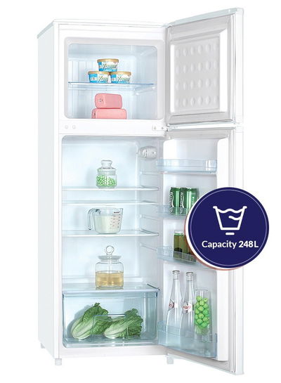 ثلاجة ديفروست ارو، 252 لتر، 8.9 قدم، 2 باب، RO2-390L - ابيض product image 5