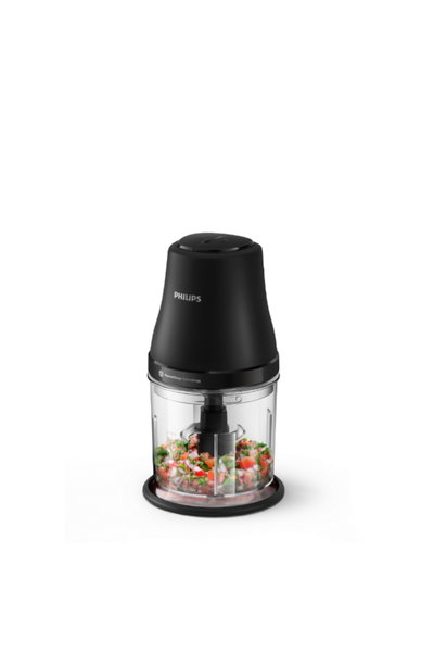 Philips 4 Blades Vegetable Chopper, 450W, 1L - Black product image 2