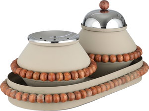 طقم مبخرة ستانلس استيل السيف غاليري، 35.5x20.5x17 سم، 3 قطع - متعدد الألوان product image 2