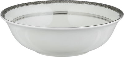 طقم تقديم سفرة بورسلان السيف غاليري، 86 قطعة - أبيض فضي product image 6