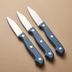 Al Saif Gallery steel knife set, 3.5 inches, 3 pieces - white product image 1