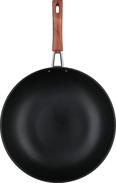 مقلاة ستانلس استيل السيف غاليري، 30 سم، يد خشب - أسود product image 3