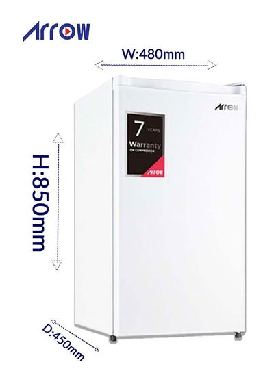 ثلاجة ميني بار ديفروست ارو، 93 لتر، 3.3 قدم، RO1-139LW - ابيض product image 9