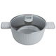 طقم قدور جرانيت روبوست، 9 قطع، بغطاء زجاج - بيج product image 3