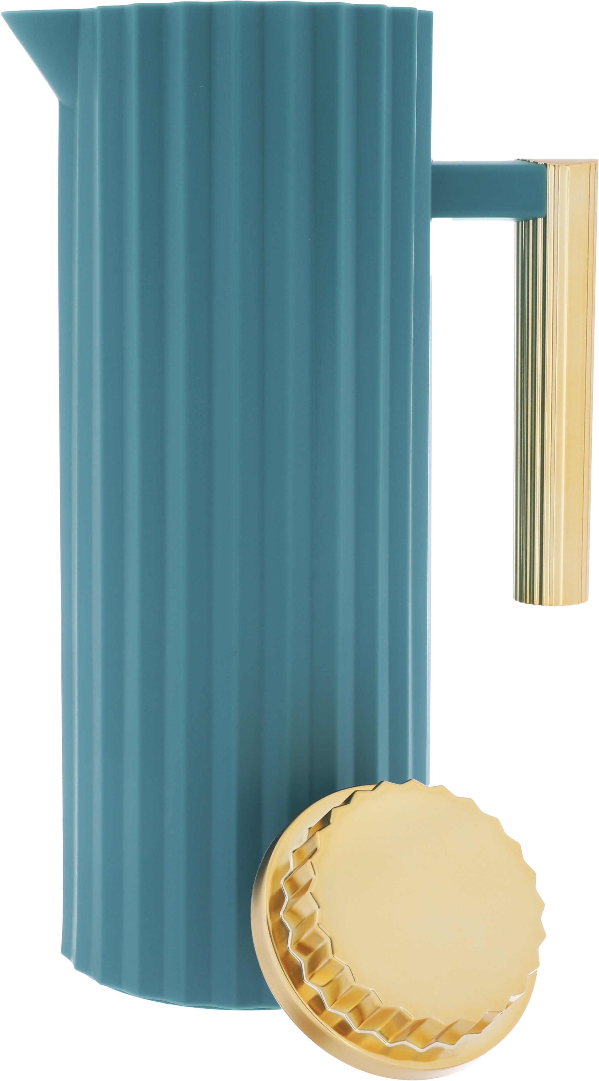 Timeless Rawaa Thermos, 1 liter, thermal glass inner container, plastic outer shell - blue product image 2