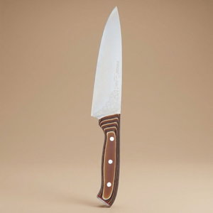 Al Saif Gallery steel knife, size 19 cm, wooden handle - brown product image