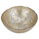 Al Saif Gallery Glass Serving Bowl, 15X15X5.5 Cm - Gold product image 2