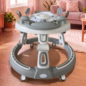 Fun Moment Baby Walker, Foldable, Adjustable, Musical Toys - Multicolor product image