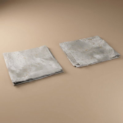 طقم مناديل سفرة قماش السيف غاليري، 45×45 سم، مربع، 6 قطع - أبيض product image 1