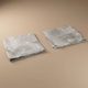 طقم مناديل سفرة قماش السيف غاليري، 45×45 سم، مربع، 6 قطع - أبيض product image 1