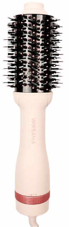 Wexana Hair Straightener Brush, 1000 Watts, 3 Temperature Settings - Beige product image