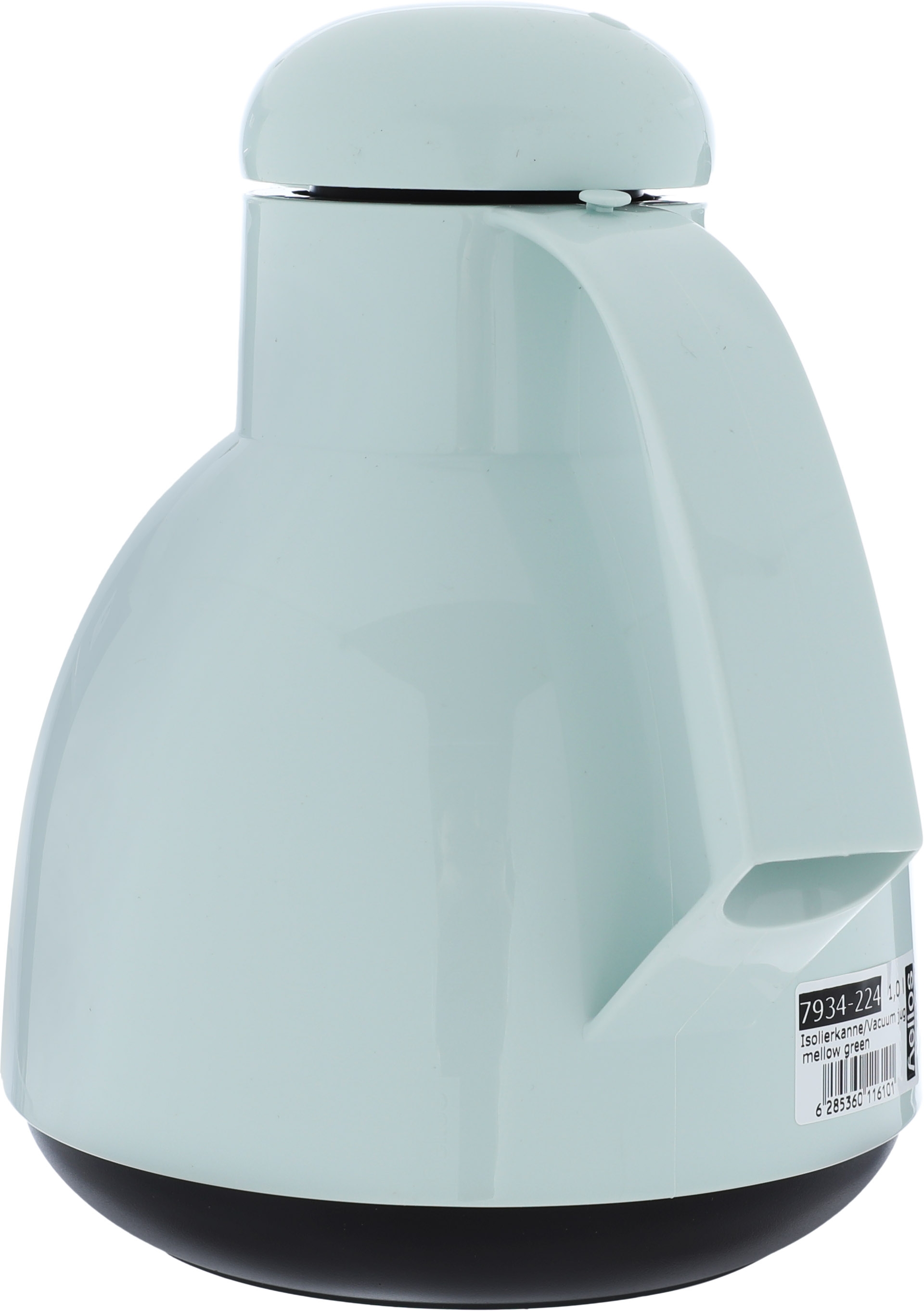 Helios thermos, 1 liter, thermal glass inner container, plastic outer shell - light green product image 4