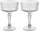 Al Saif Gallery Glass Serving Set, 2 Pieces, Round, Base - Clear product image 1