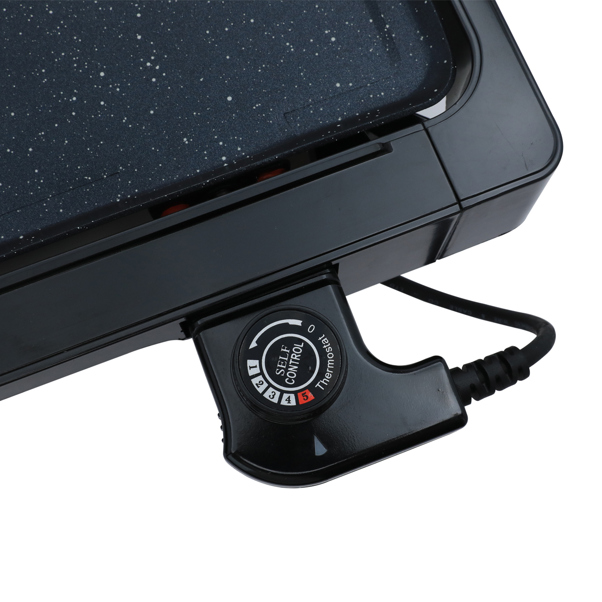Edison Electric grill with heating stove, 2000 Watt, granite - black product image 4