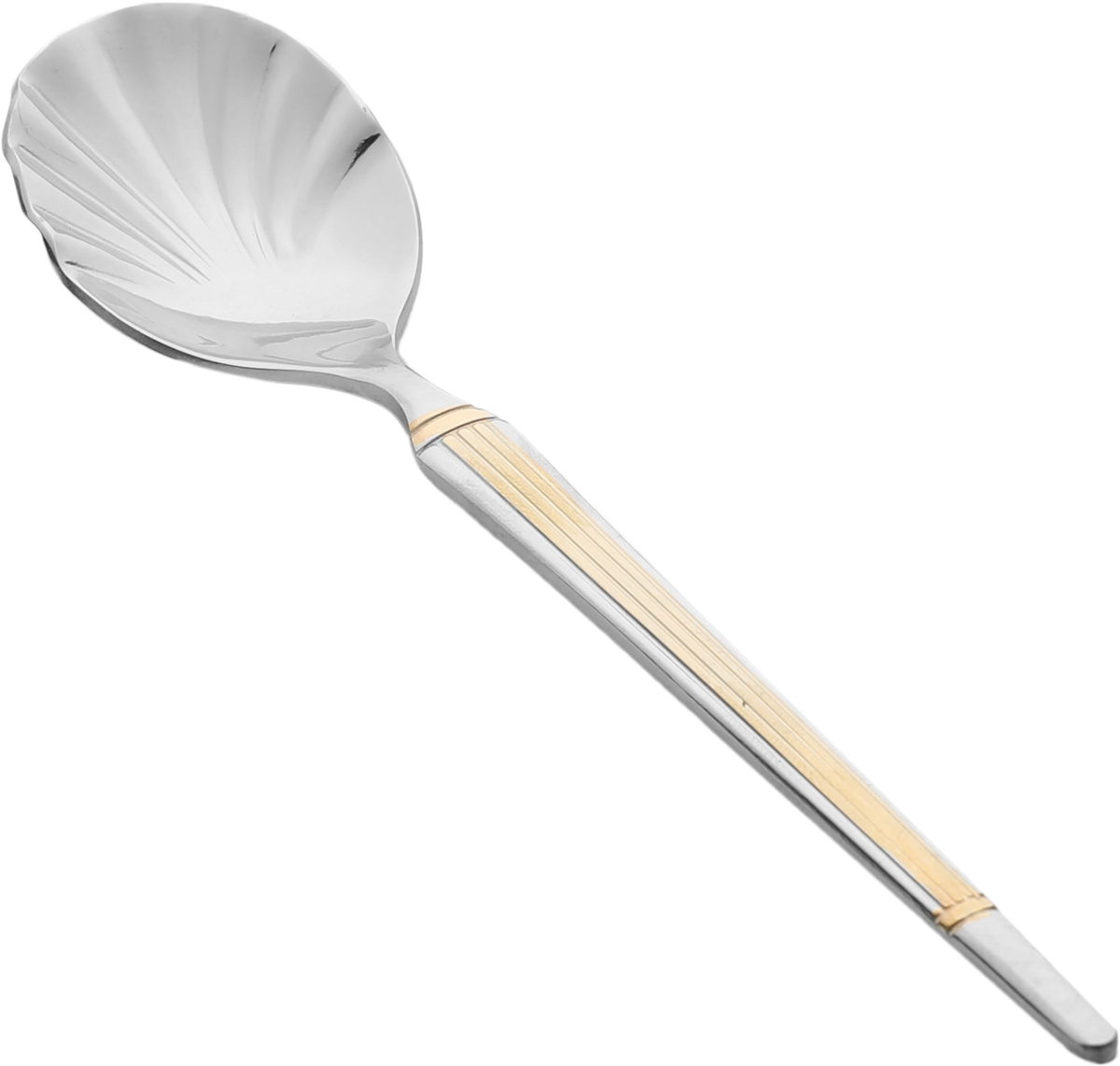 Al Saif Gallery steel cutlery set, 72 pieces - golden silver product image 34