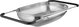 Al Saif Gallery Stainless Steel Handle Movable Strainer, 34x23.5x8.5 cm, Oval, Deep - Silver product image 4