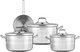 طقم قدور استرون ستانلس ستيل كوركماز، 7 قطع - فضي product image 2