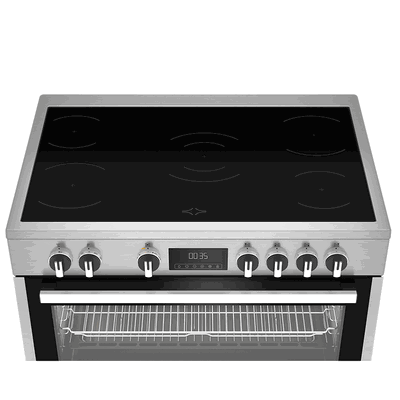 فرن كهربائي اريستون، 1200/1700 واط، 5 شعلة، 111 لتر، ARR9EV830207XME - فضي product image 5