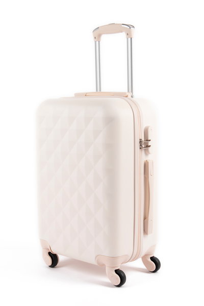 طقم شنط سفر ABS ليمرا، 6 مقاسات، 4 عجلات، زاويه 360 درجة، LMA-199 - بيج product image 2