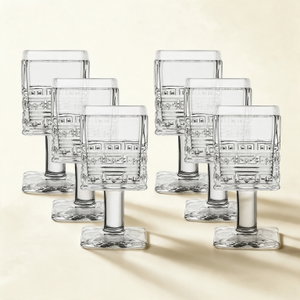 Glass Cup Set, 70 ml, 6 Pieces - Clear product image