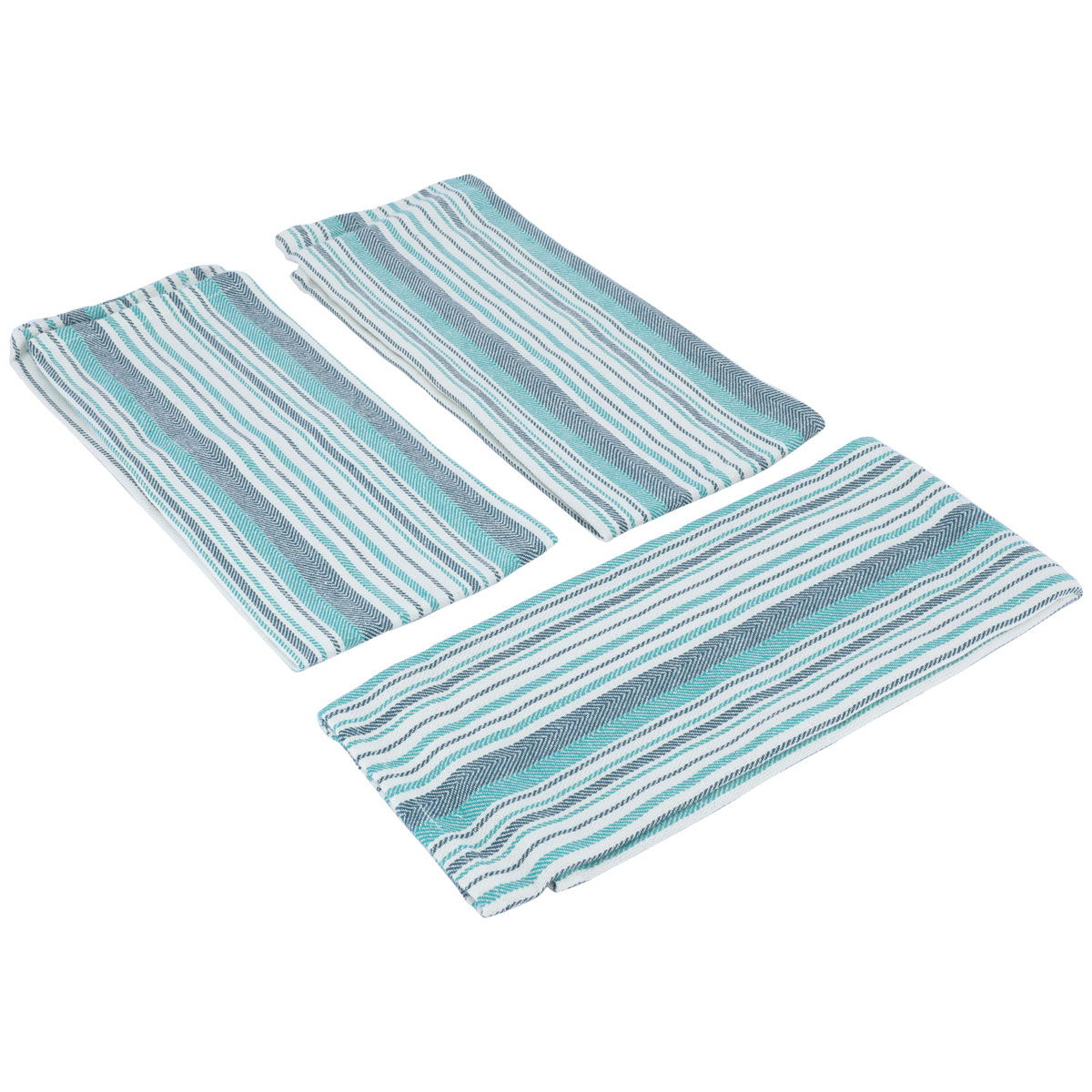 Al Saif Gallery Fabric Towel Set, 3 Pieces - Blue Green product image