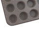Back Chef Granite Mini Cupcake Pan, 25.5 x 19.5 x 2.1 cm, Rectangle, 12 Places - cappuccino product image 3
