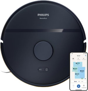 Philips XU2000/15 HomeRun Series 2000 Robot Vacuum Cleaner, 6000 Pa Power, 120 Minutes, LDS Radar - Dark Blue product image